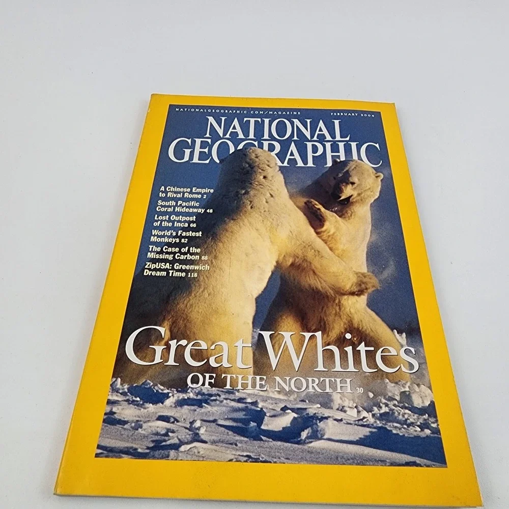 National‎ Geographic Magazine February 2004 No Insert